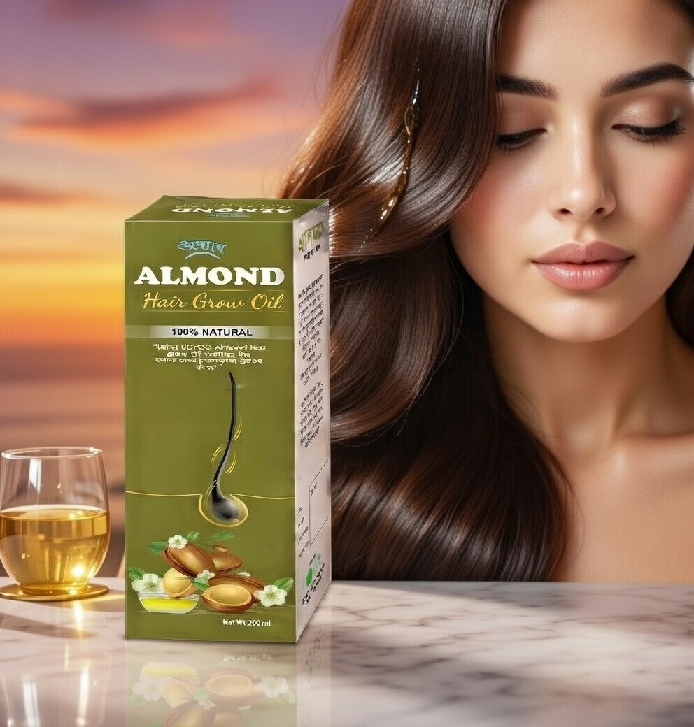 Almond Hair Grow Oil(200ml)